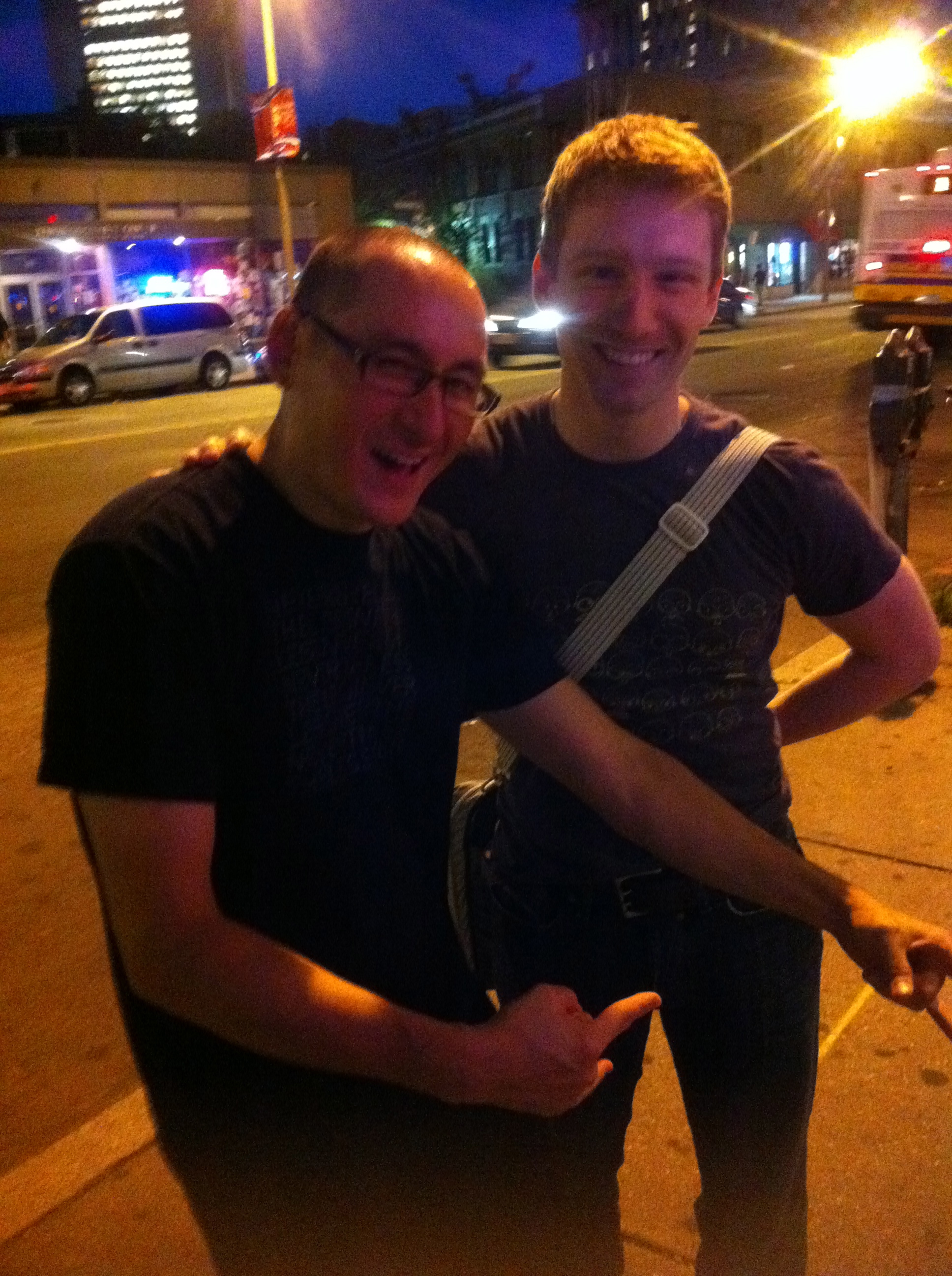 Richard Devine and Colman O'Reilly